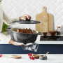 Каструля Tefal Air з кришкою 5.7л чорний (E2558904)