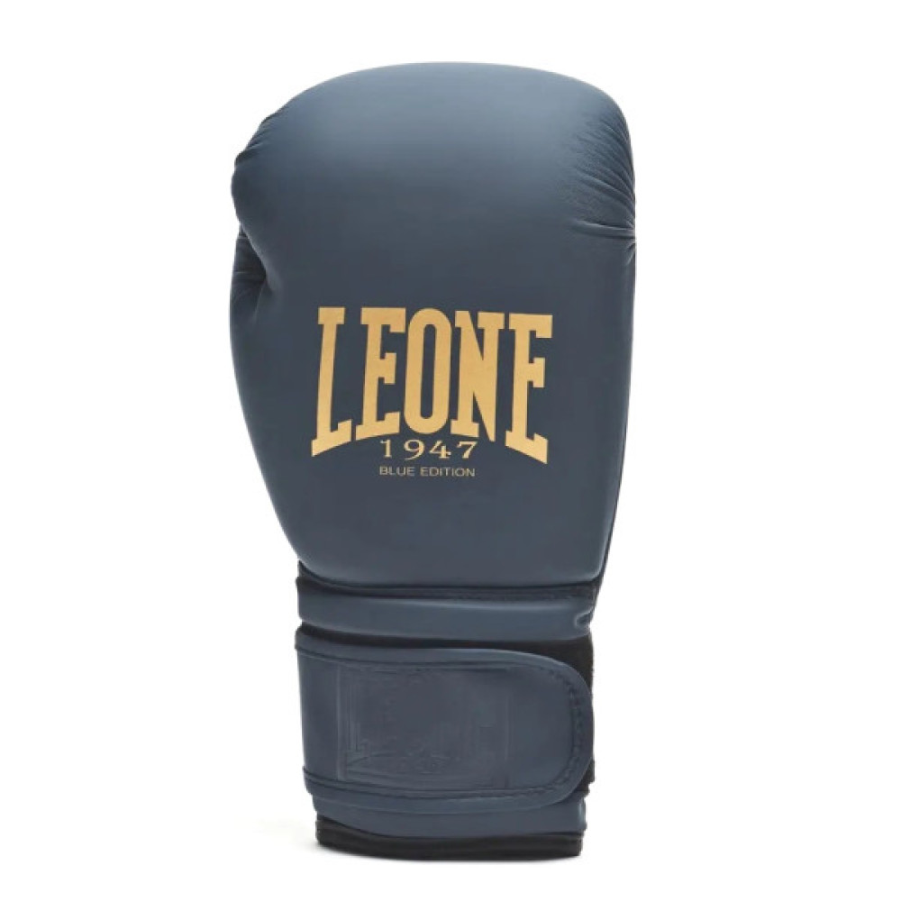 Боксерські рукавички Leone GN059B Blue Edition 10 унцій (капа в комплекті) (GN059B_Blue_10oz)