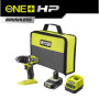 Шурупокрут-дриль акумуляторний Ryobi ONE+ HP RPD18C1-1C20G 18В 1х2А·год ЗП 60Нм 450·1700об·хв 0.95кг сумка