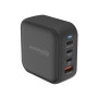 Зарядний пристрій Promate 100W 3xUSB-C + USB-A (ganport4-100pd.black) Зарядний пристрій Promate 100W 3xUSB-C + USB-A (ganport4-100pd.black)