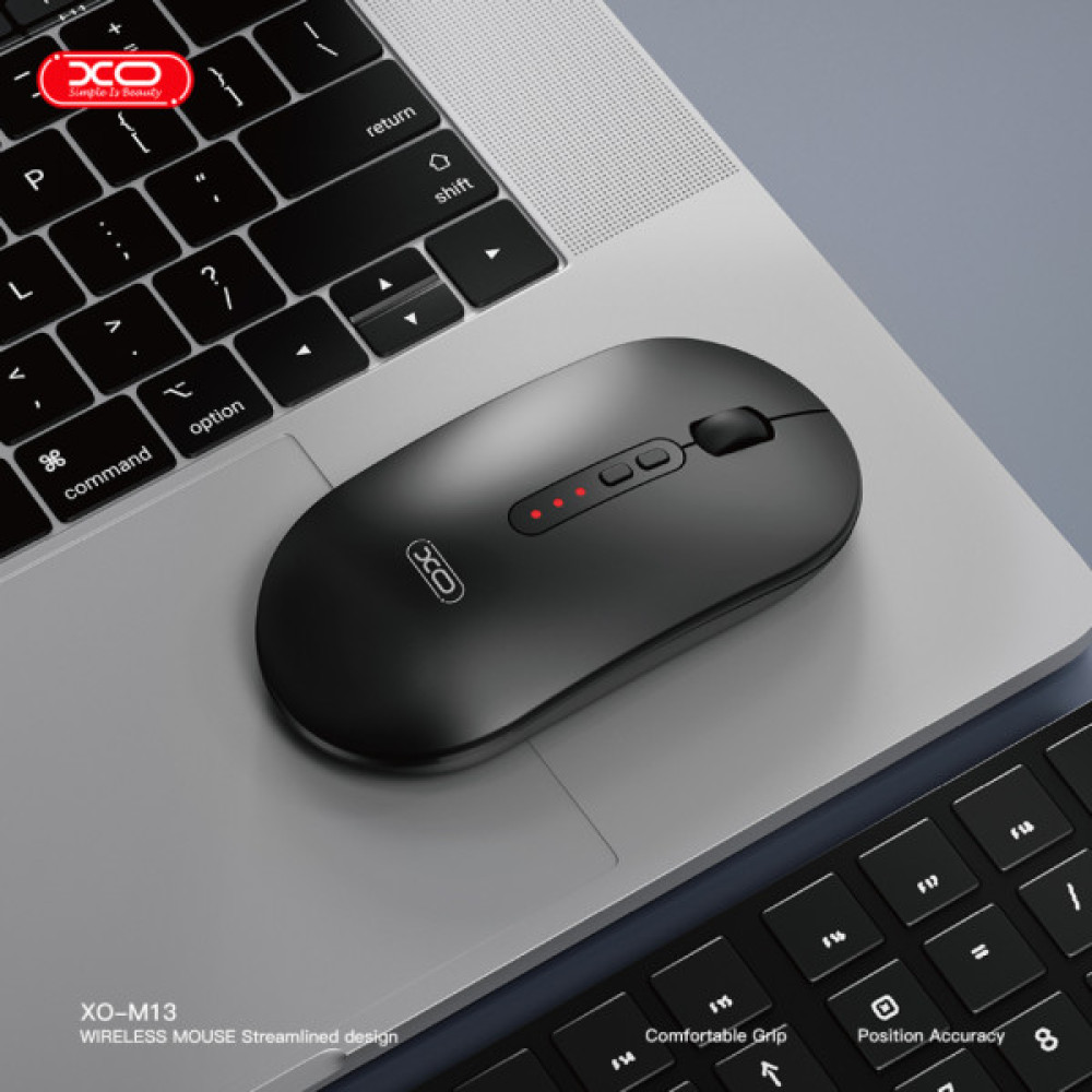 Мишка XO M13 Wireless Black (M13 Black)
