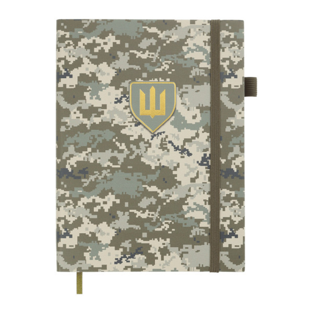 Тижневик Buromax датований 2025 MILITARY, А5 світло-зелений (BM.21134-15)