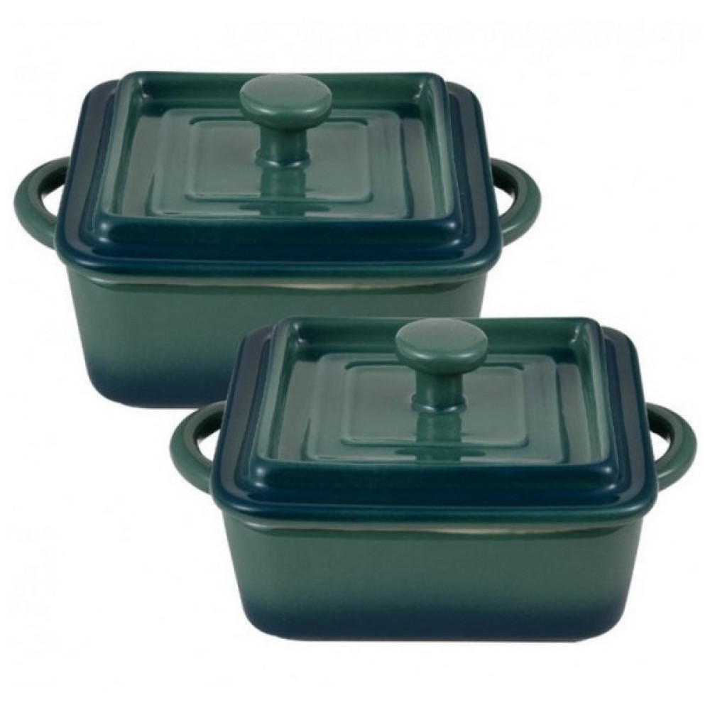 Рамекін Bergner Excalibur набір 2шт квадратні (BG-13364-GR)