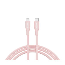 Дата кабель USB-C to Lightning 1.0m CLNM60 C-L 60W MFI Silicon Pink Canyon (CNS-CLNM60SC10PS)
