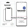 Скло захисне BeCover Nubia V70 Max 10D Black (713557) Скло захисне BeCover Nubia V70 Max 10D Black (713557)