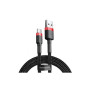 Дата кабель USB 2.0 AM to USB-C 2.0m 2A red-black Baseus (CATKLF-C91) Дата кабель USB 2.0 AM to USB-C 2.0m 2A red-black Baseus (CATKLF-C91)