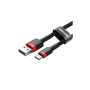 Дата кабель USB 2.0 AM to USB-C 2.0m 2A red-black Baseus (CATKLF-C91) Дата кабель USB 2.0 AM to USB-C 2.0m 2A red-black Baseus (CATKLF-C91)