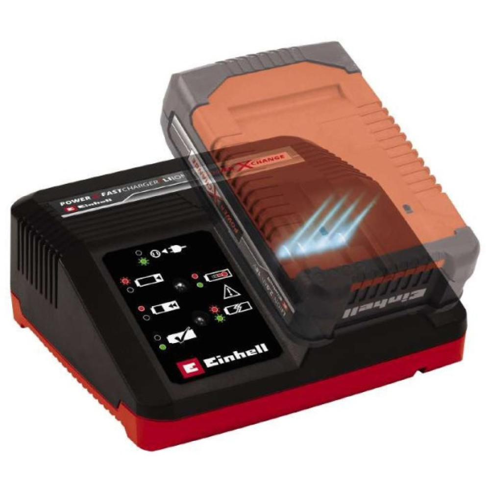 Зарядний пристрій Einhell Power X-Fastcharger 4A PXC, 18В, 4А, 0.46 кг