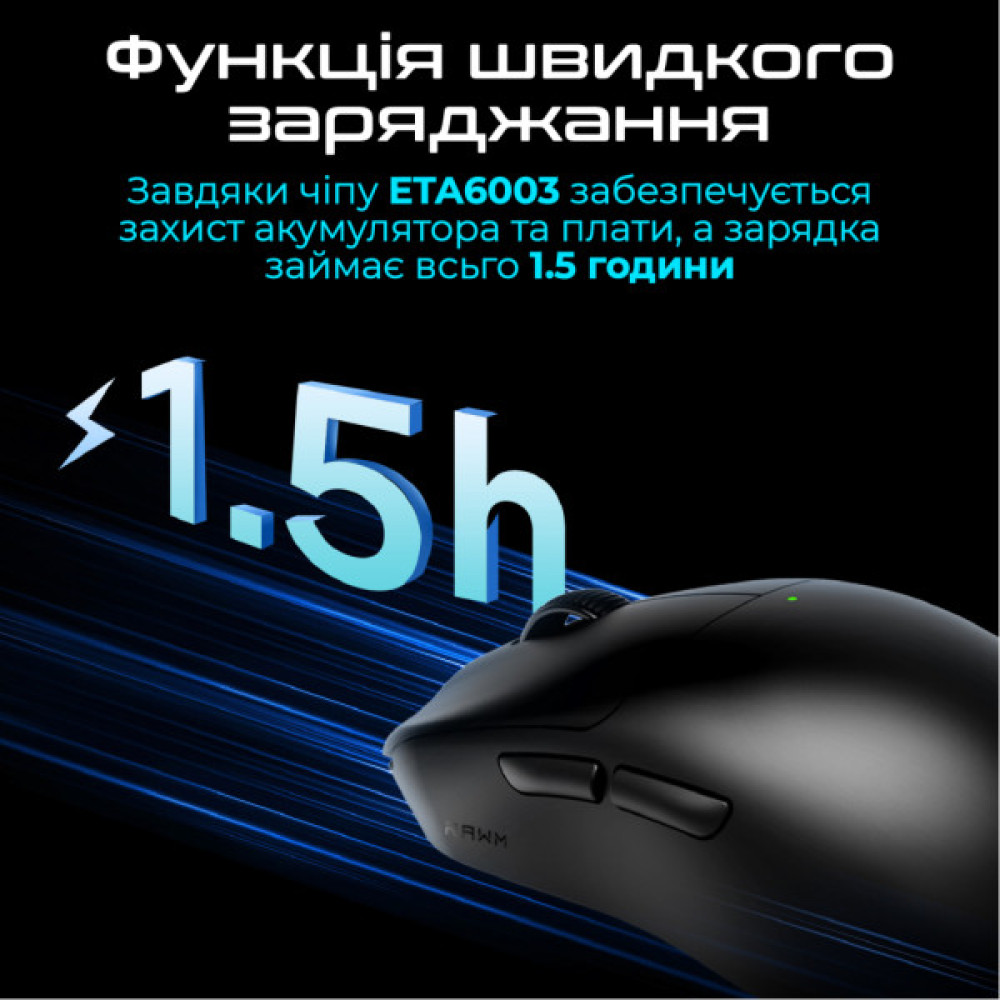 Мишка RAWM ES21Pro Wireless Orange (ES21PRO.orange)