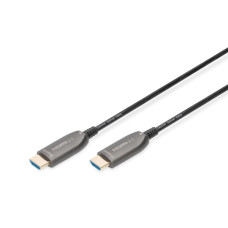 Кабель DIGITUS HDMI UHD 8K, AOC hybrid-fiber, type A M/M, 15м, чорний