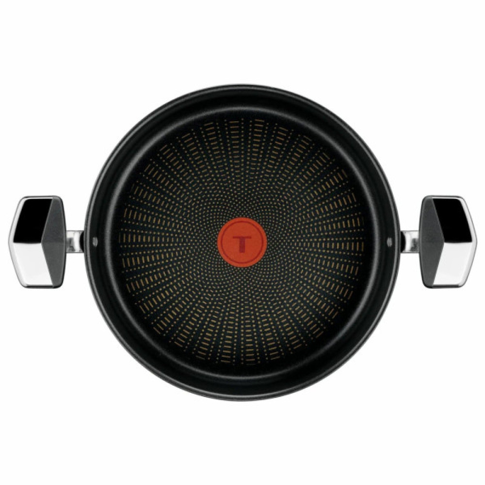 Сотейник Tefal Excellence+, з кришкою, 26см, чорний (E3337145)