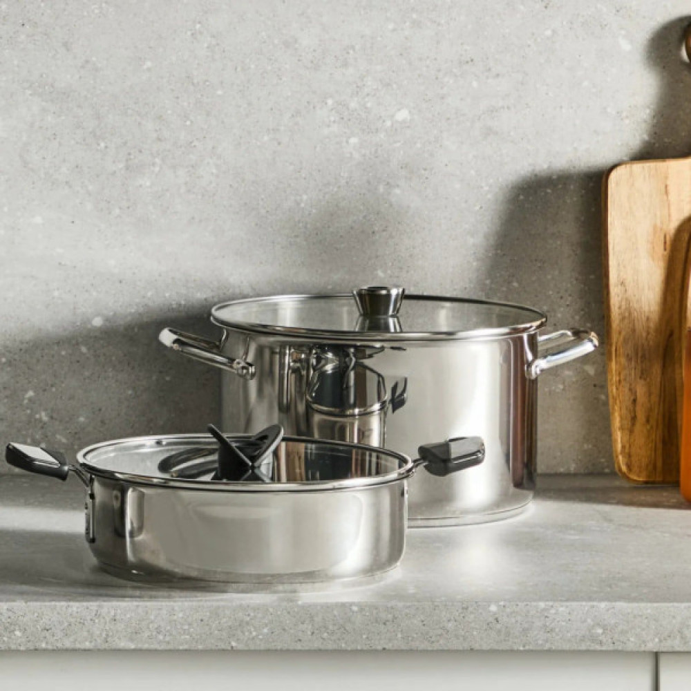 Сотейник Tefal Excellence+, з кришкою, 26см, чорний (E3337145)