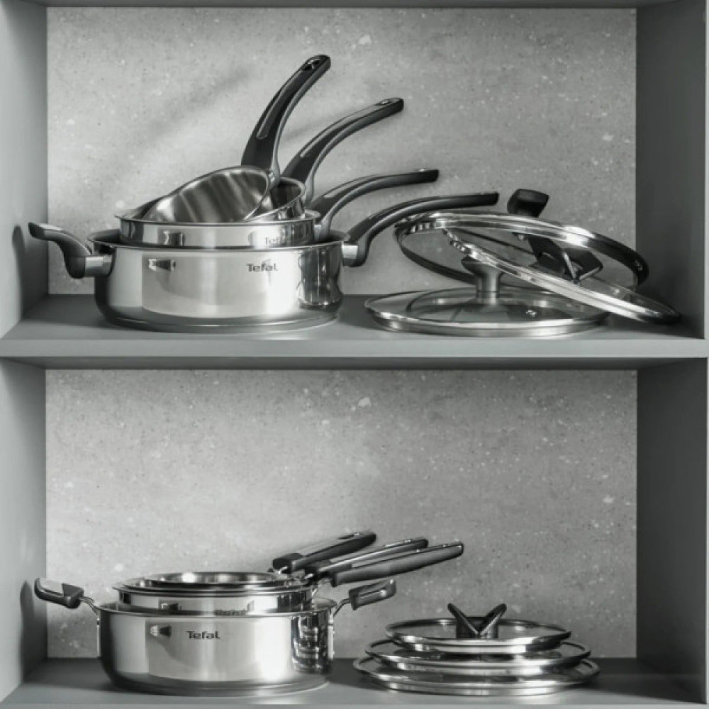 Сотейник Tefal Excellence+, з кришкою, 26см, чорний (E3337145)