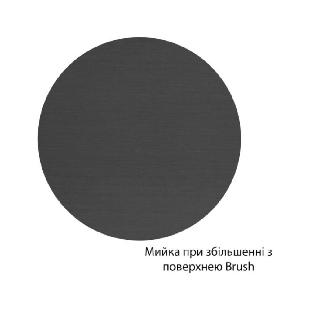 Мийка кухонна Kroner PVD Schwarze-4050HM (CV035374)