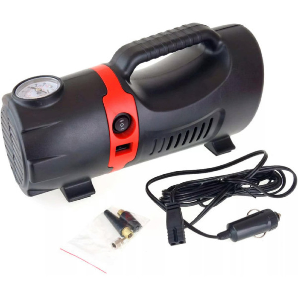 Автомобільний компресор AMiO 12V/230V (02383)