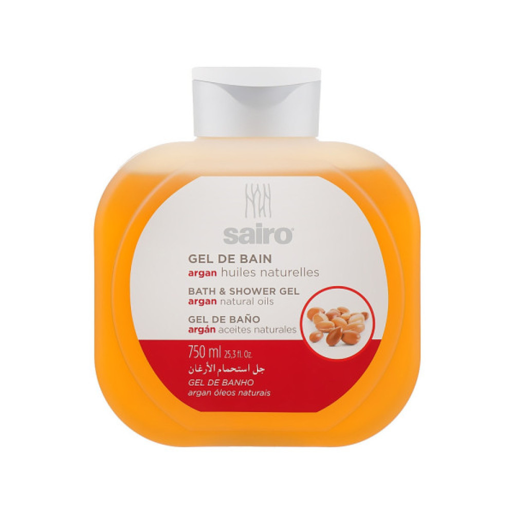 Гель для душу Sairo Bath And Shower Gel Арган 750 мл (8433295051372)
