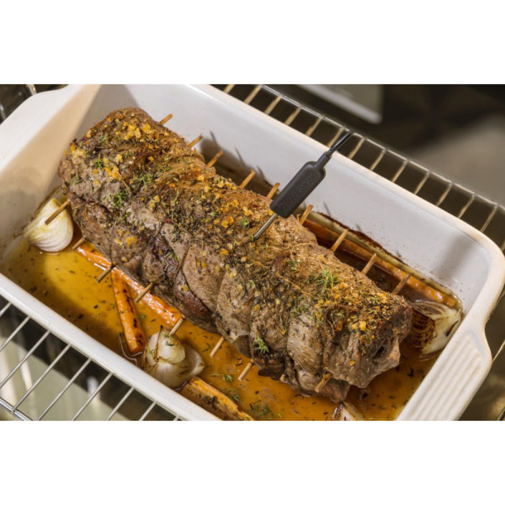 Духова шафа Gorenje електрична, 77л, A+, дисплей, покрокове випікання, чорний