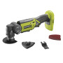 Багатофункціональний інструмент акумуляторний реноватор Ryobi ONE+ R18MT-0 18В 10000-20000об·хв кут коливань 3.2° 1кг без АКБ та ЗП