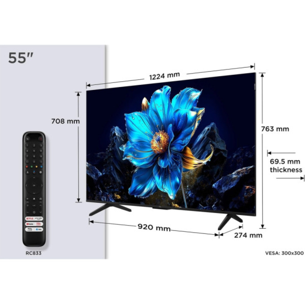 Телевізор TCL 55P7K