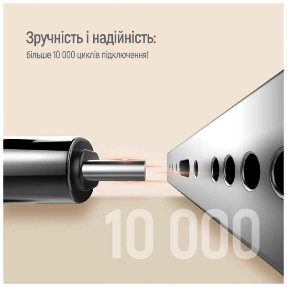 Дата кабель USB-C to USB-C 1.0m (PVC+Aluminum Alloy) (PD Fast Charging 240W) 5А black ColorWay (CW-CBPDCC069-BK)