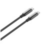 Дата кабель USB-C to USB-C 1.0m (PVC+Aluminum Alloy) (PD Fast Charging 240W) 5А black ColorWay (CW-CBPDCC069-BK) Дата кабель USB-C to USB-C 1.0m (PVC+Aluminum Alloy) (PD Fast Charging 240W) 5А black ColorWay (CW-CBPDCC069-BK)