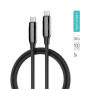 Дата кабель USB-C to USB-C 1.0m (PVC+Aluminum Alloy) (PD Fast Charging 240W) 5А black ColorWay (CW-CBPDCC069-BK) Дата кабель USB-C to USB-C 1.0m (PVC+Aluminum Alloy) (PD Fast Charging 240W) 5А black ColorWay (CW-CBPDCC069-BK)