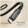 Дата кабель USB-C to USB-C 1.0m (PVC+Aluminum Alloy) (PD Fast Charging 240W) 5А black ColorWay (CW-CBPDCC069-BK) Дата кабель USB-C to USB-C 1.0m (PVC+Aluminum Alloy) (PD Fast Charging 240W) 5А black ColorWay (CW-CBPDCC069-BK)