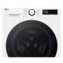 Пральна машина LG фронтальна, 9кг, 1200, A, 48см, дисплей, пара, інвертор, білий