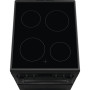 Плита Electrolux електрична склокерамічна, 57л, 50x60см, дисплей, конвекція, чорний матовий
