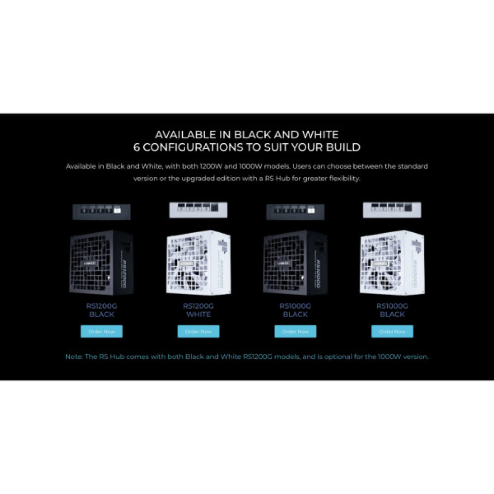 Блок живлення Lian Li 1200W RS Gold (G9P.RS1200G.WH00.EU)
