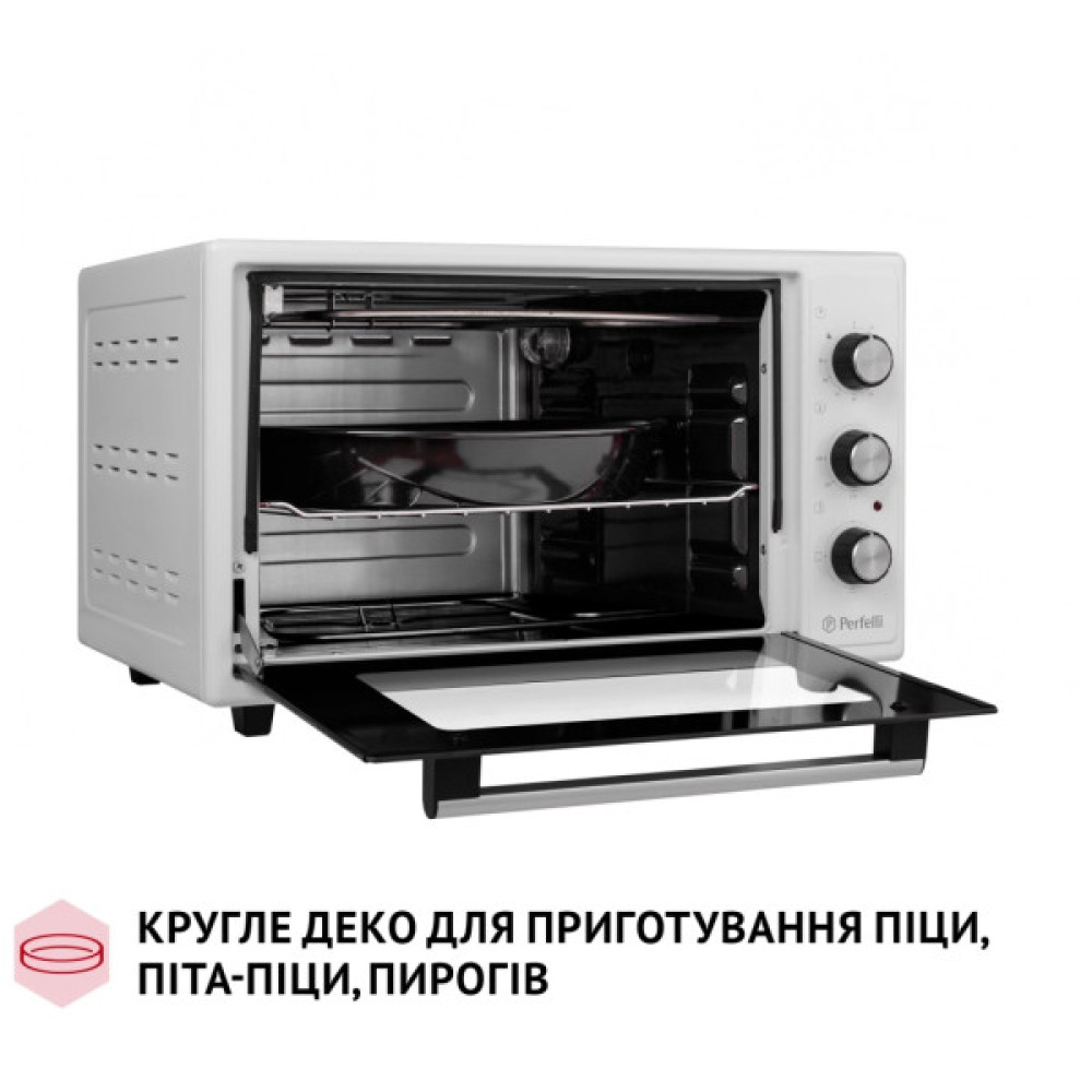 Електропіч Perfelli CLASSIC 37 WHITE