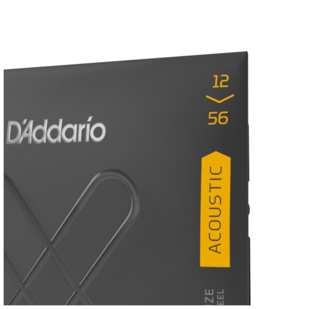 Струни для гітари D'Addario XT 80/20 Bronze Light Top / Medium Bottom (12-56) (XTABR1256)