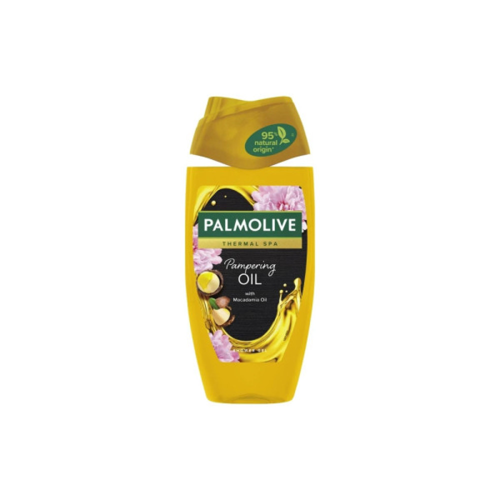 Гель для душу Palmolive Thermal Spa Заспокійлива олія з олією макадамії 250 мл (8718951430815)