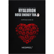 Маска для обличчя Medi-Peel Тканинна Hyaluron 100 Rose Energy Tox 30 мл (8809409343600)