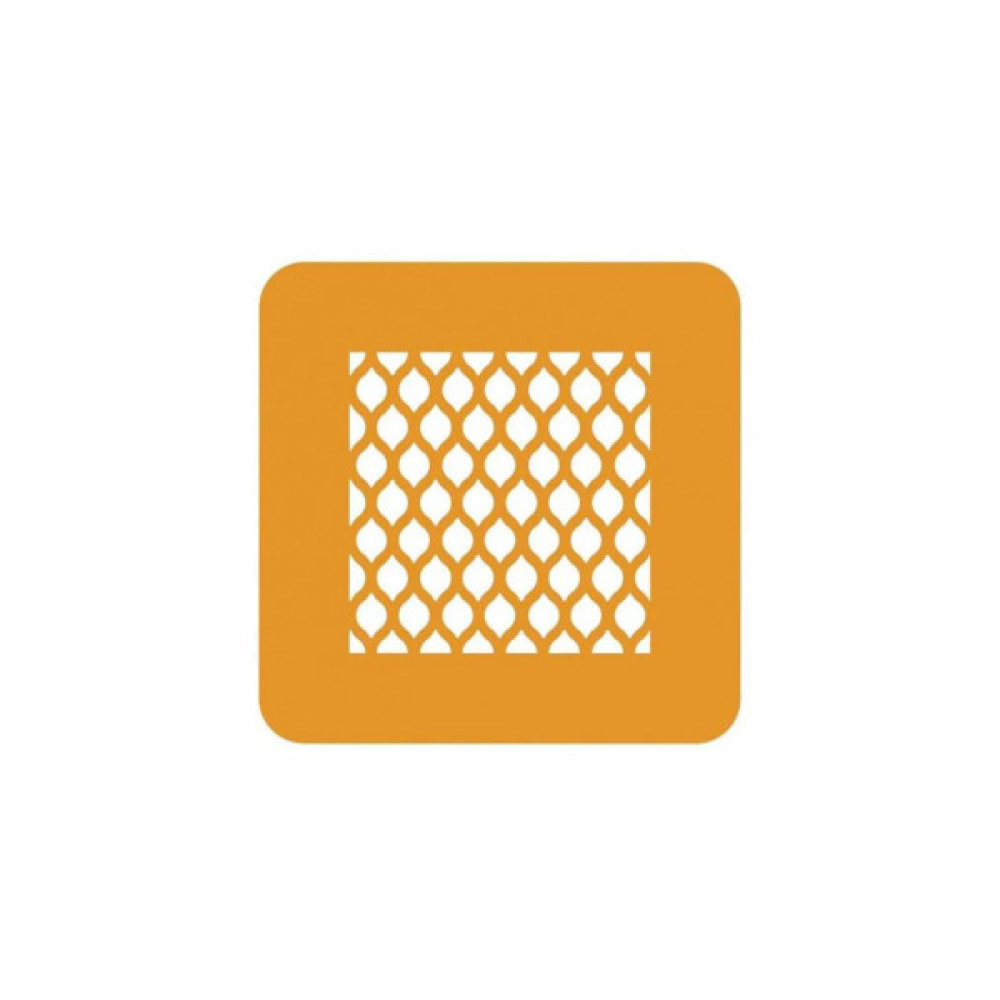 Кондитерський килимок Silikomart для декорування Каплі "Alambra" 100x100 мм h 1 мм 2 шт (STENCIL ALAMBRA)