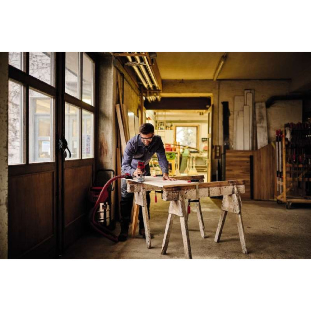 Фрезер кромковий акумуляторний Einhell Professional TP-ET 18LI BL - Solo 18В цанга 6 та 8мм 10000-30000об/хв 1.34кг без АКБ та ЗП