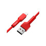 Дата кабель USB 2.0 AM to Lightning 1.0m red Baseus (CALGJ-09)