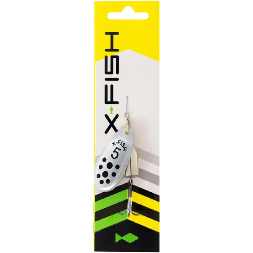 Блешня X-Fish Wolf 12,5g 5 Silver (1917.05.38)