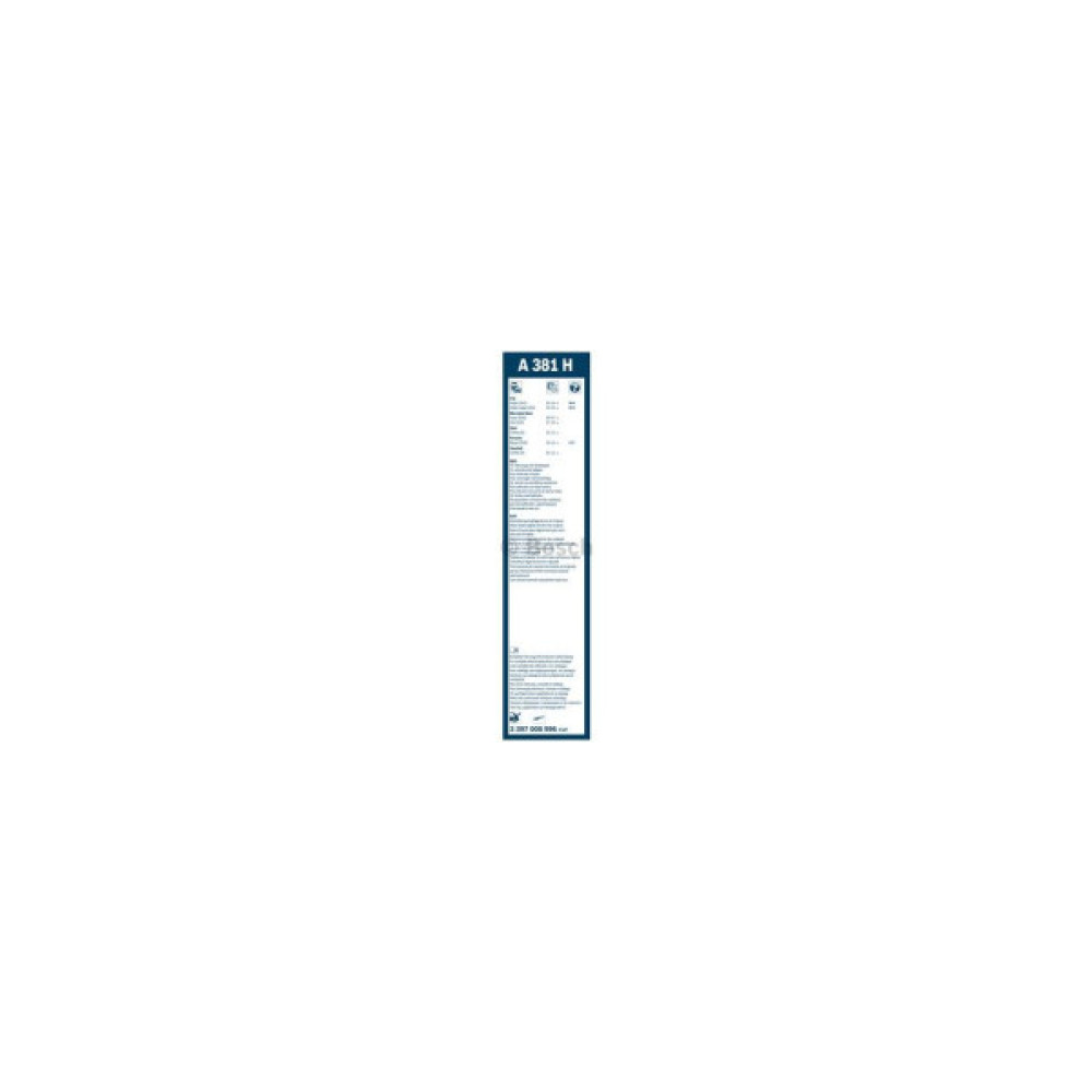 Щітка склоочисника Bosch 3 397 008 996