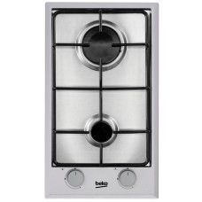 Варильна поверхня Beko газова, 30см, Доміно, нерж