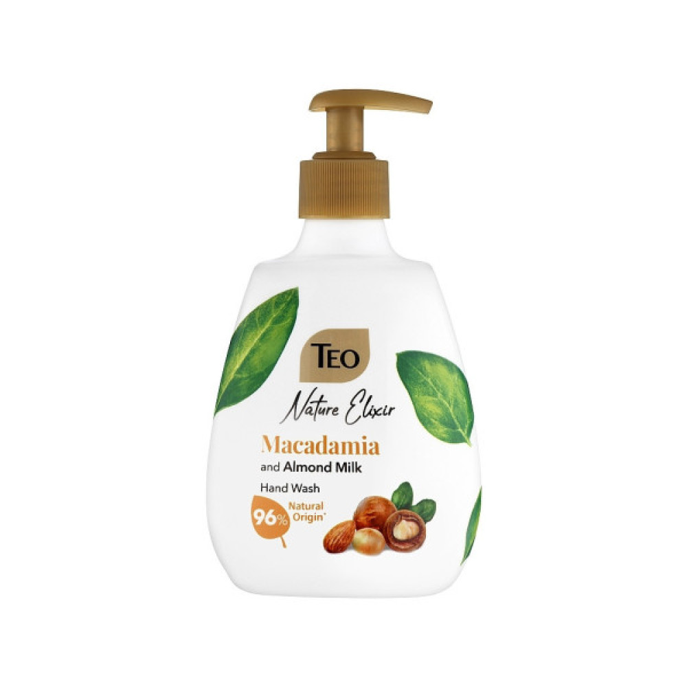 Рідке мило Teo Beauty Nature Elixir Макадамія та мигдалеве молочко 300 мл (3800024047749)