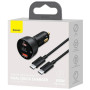 Зарядний пристрій Baseus Superme Digital Display PPS Dual Quick Charger Car Charger black (TZCCZX-01) Зарядний пристрій Baseus Superme Digital Display PPS Dual Quick Charger Car Charger black (TZCCZX-01)
