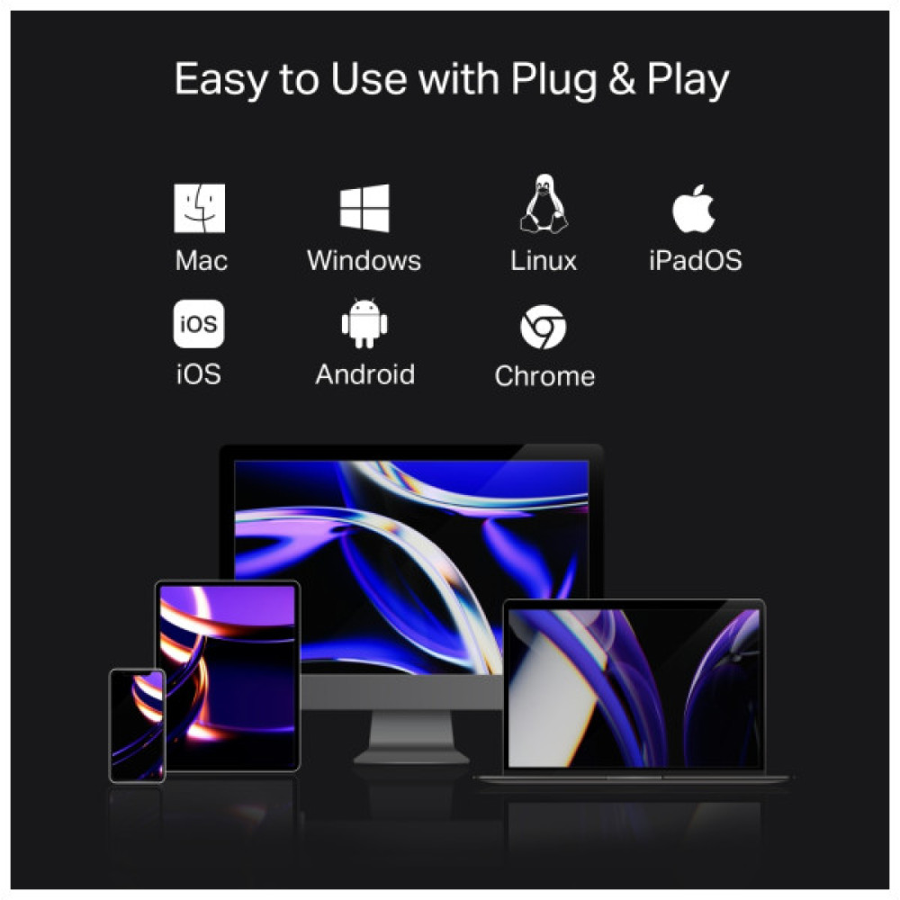 Порт-реплікатор TP-Link USB Type-C 7-в-1 (UH7020C)