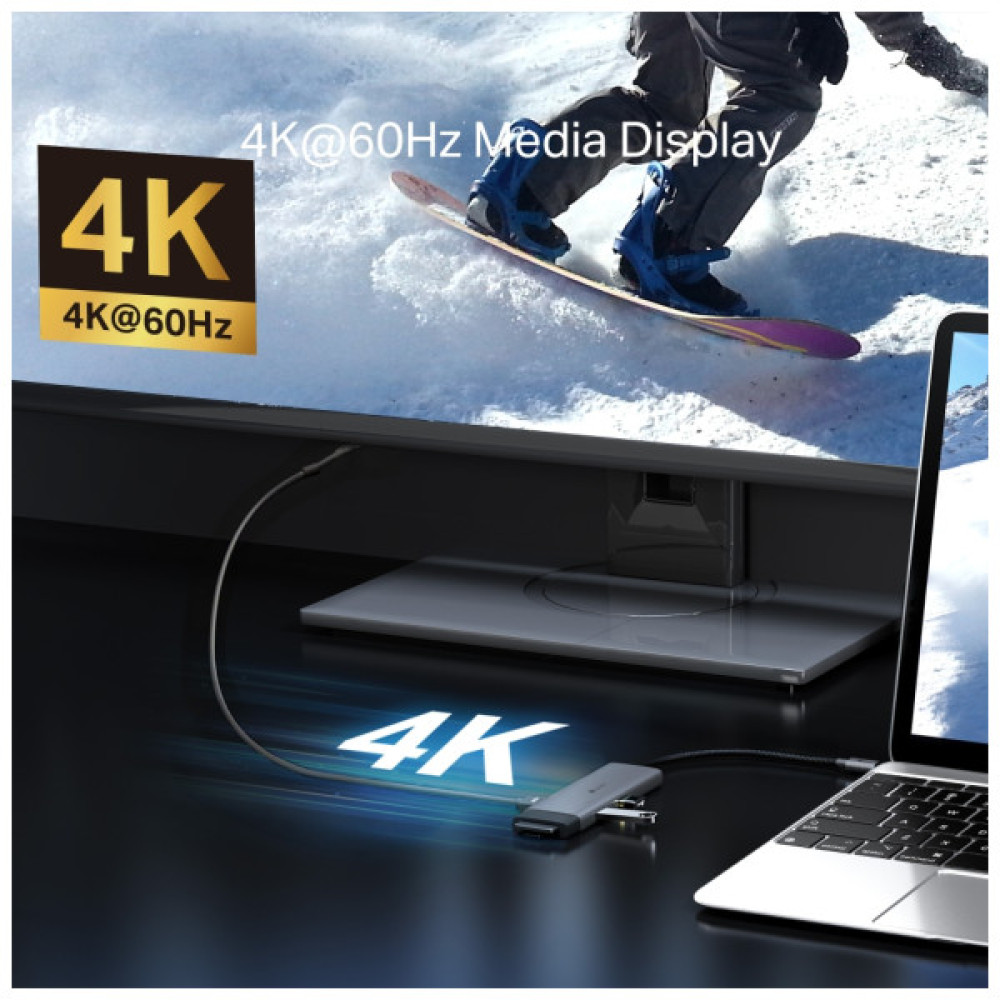 Порт-реплікатор TP-Link USB Type-C 7-в-1 (UH7020C)