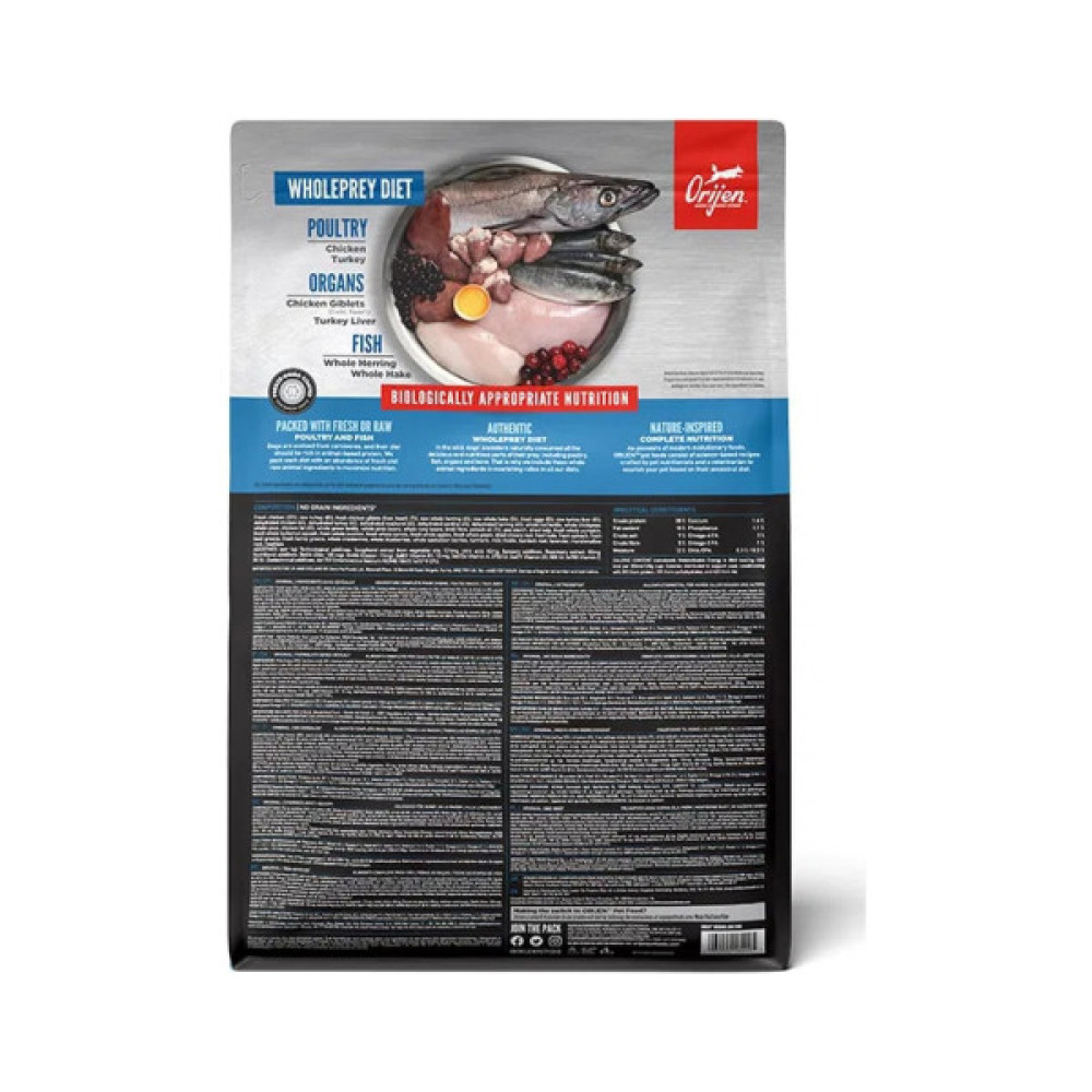 Сухий корм для собак Orijen Original 11.4 кг (0064992182120)