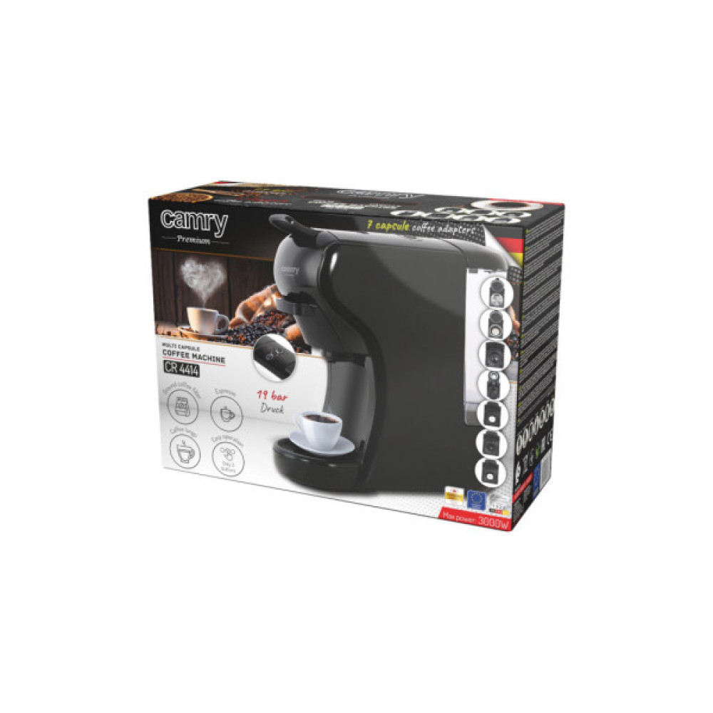 Капсульна кавоварка Camry CR 4414 black