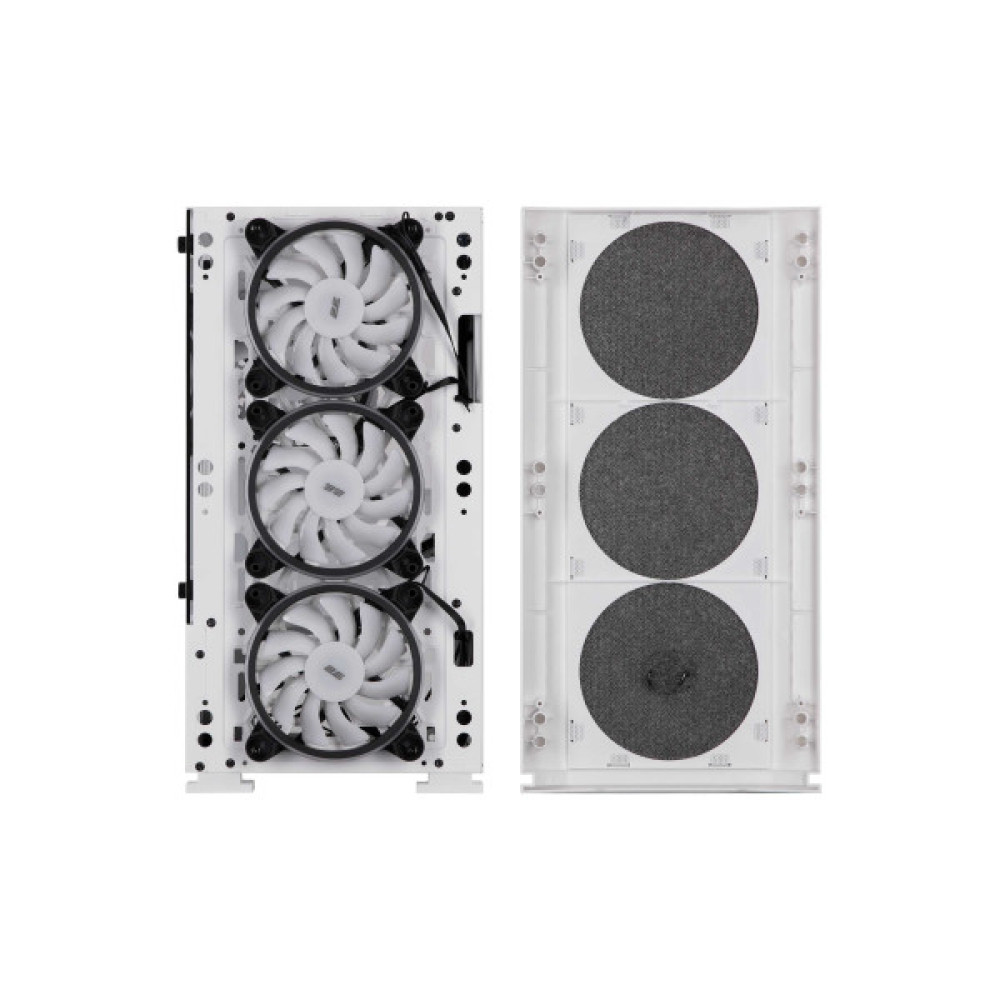 Корпус 2E GAMING Calleo GB700W без БЖ, 2xUSB3.0, 1xUSB2.0, 4x120мм ARGB, VGA 320мм, LCS ready, контролер з пультом, TG Side Window, mATX, білий