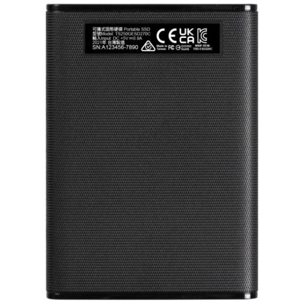 Портативний SSD Transcend 1TB USB 3.1 Gen 2 Type-C ESD270C