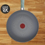 Сковорода Tefal Halo EUCALYPTUS, 20см, алюміній, бакеліт, сірий (G0160202)