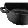 Каструля ARDESTO Gemini Anzio скляна кришка 24 см 4,4 л чорна (AR2424GE)